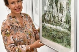 Radebeulerin stellt in Petrikirche aus - Susan Wittwer absolvierte an der Dresdner Kunsthochschule ein Studium der Malerei und Grafik, an das sich zwei Meisterschüler-Jahre anschlossen. Seit 2004 ist sie freiberuflich tätig.