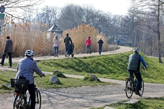Radlerfrühling im Muldetal mit neuem Veranstalter - Die Stadt Glauchau, hier das Stauseegelände, ist beim Radlerfrühling wieder mit der dabei.