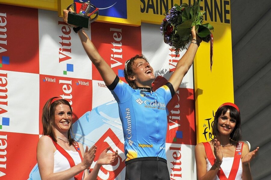 Radprofi Marcus Burghardt blickt zurück: "Ich hatte eine perfekte Karriere" - Der größte Moment: Marcus Burghardt hat sich am 24. Juli 2008 mit dem Etappensieg bei der Tour für die Radsporthistorie unsterblich gemacht. 