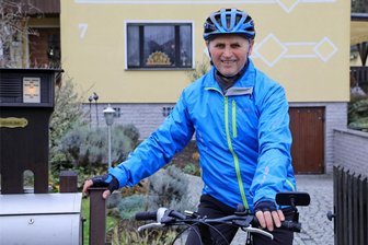 Radwandergruppe Meerane lädt zu Tour nach Wolkenburg ein - Dieter Kahl leitet die Radwandergruppe Meerane.