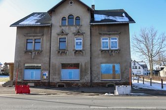 Rätsel um Angriff auf KfZ-Ersatzteilhandel an der Grenze - Das Geschäft an der Thälmann-Straße.