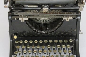 Rätsel um eine seltene Schreibmaschine gelöst - Eine Saxonia: hergestellt von Siegfried Schönherr. 