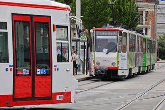 Rätsel um Straßenbahnen auf der Bahnhofstraße - Straßenbahnen der SVZ (Symbolbild)