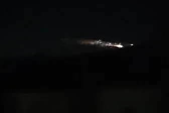 Rätselhafte Lichterscheinung am Himmel über Zwickau: Was steckt dahinter? - So sah die merkwürdige Himmelserscheinung über Zwickau aus.
