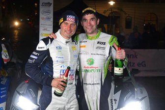 Rallye Erzgebirge: Julius Tannert und Frank Christian wiederholen Vorjahressieg bei der "Erze" - Julius Tannert aus Zwickau und Titelverteidiger Marijan Griebel.