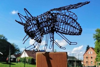 "Rasselbande" sichert sich dritten Platz - Dieser Pokal und 150 Euro sind der Lohn für das Projekt "Gartenlabor".