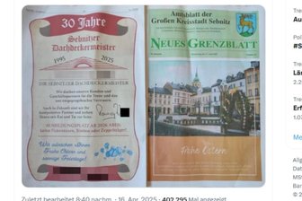 Rassistische Anzeige im Amtsblatt: Hunderte solidarisieren sich mit Handwerker aus Sachsen - Diese Anzeige, erschienen im Sebnitzer Amtsblatt „Neues Grenzblatt“ sorgte für Entsetzen.