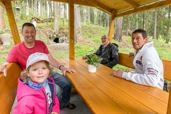 Rastplatz an einem fast vergessenen Ort - 