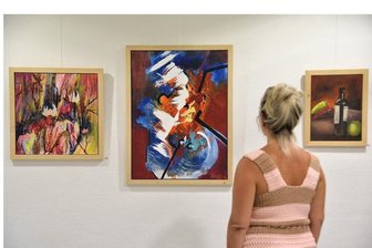 Rathaus Bad Elster wird zur Galerie - Werke von Christel Ullrich sind im Rathaus von Bad Elster zu sehen.