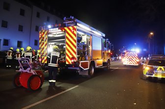 Rauch an der Carl-von Ossietzky-Straße - 