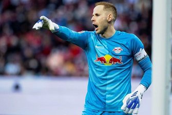 RB Leipzig vor dem Pokalfinale: Zeit für neue Helden - Torhüter Peter Gulacsi aus Ungarn spielt seit 2015 für RB Leipzig. Mit dem Pokalgewinn würde auch der Kapitän seine Karriere krönen. 