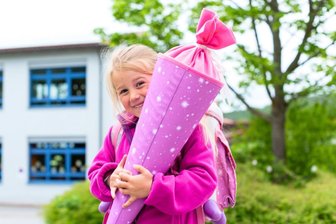 Regen oder Sonnenschein? So wird das Sachsen-Wetter am Schulanfangs-Wochenende - Mit Schultüte und Ranzen gewappnet: Am Samstag stehen in Sachsen die Einschulungen an. Spielt das Wetter mit?