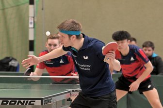 Regionalliga: Lugauer Tischtennisspieler knöpfen Favorit Eggolsheim einen Punkt ab - Stanislav Chornobaiev war der beste Lugauer beim 5:5 am Sonntag zuhause gegen Eggolsheim.