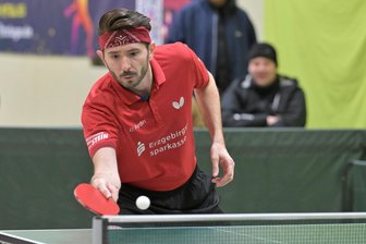 Regionalliga: Lugauer Tischtennisspieler ohne Mühe beim Tabellenletzten - Deniz Aydin musste zwar in jedem seiner Spieler über fünf Sätze gehen, behielt aber stets die Nerven.