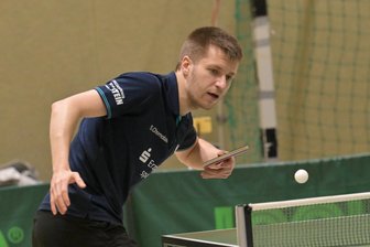 Regionalliga: Lugauer Tischtennisspieler wollen nächsten Schritt zum Klassenerhalt machen - Stanislav Chornobaiev präsentiert sich beim TTC Lugau derzeit sehr stabil.