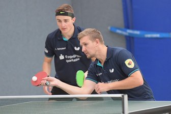 Regionalligapremiere der Lugauer Tischtennisspieler: Mit Anstand, aber ohne Chance vor dem Spiel gegen den FC Bayern - Glücksgefühle und Ärger: Daniel Spille erlebte bei seiner Premiere für den TTC Lugau die ganze Achterbahnfahrt der Emotionen. 