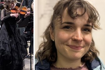 Reibung, Sammlung, Kraft – Das 4. Sinfoniekonzert der Mittelsächsischen Philharmonie in der Freiberger Nikolaikirche - Charlotte Thiele spielte als Gastviolinistin einen mitreißenden Solopart in der Freiberger Nikolaikirche.