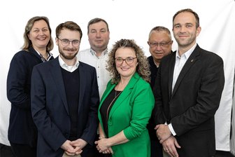 Reichenbach: CDU tritt mit neun Kandidaten bei der Stadtratswahl an - Kandidieren für den Stadtrat: CDU-Mitglieder Ingrid Käppel, Max Masan, Herbert Krause, Ina Meyer, Harald Breuer und Marcus Fritsch (von links).