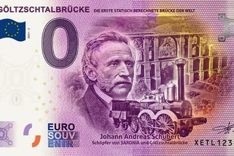 Reichenbach gibt neuen Brückenschein heraus - So schaut der 0-Euro-Souvenirschein aus.