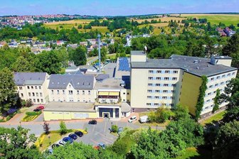 Reichenbach: Hier gibt es die Patientenakten - Die einstige Paracelsus-Klinik in Reichenbach.