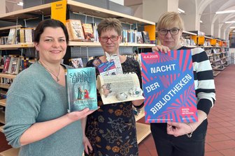 Reichenbach: Mit diesen fünf Highlights wartet die Jürgen-Fuchs-Bibliothek in diesem Jahr auf - Lisa Lemberg, Jacqueline Heidel und Antje Böhm laden für den 4. April zur Nacht der Bibliotheken in die Jürgen-Fuchs-Bibliothek ein.