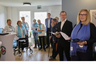 Reichenbach: Tagespflege der Volkssolidarität nimmt die Arbeit auf - Die Tagespflege der Volkssolidarität im „Haus Caroline“ ist am Montag mit 30 Gästen eröffnet worden.