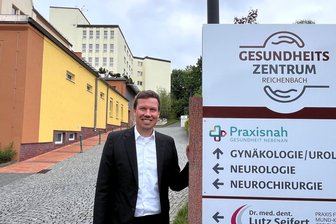 Reichenbach: Zieht bald Telemedizin ins Gesundheitszentrum ein? - Investor Kilian Lange füllt das Gesundheitszentrum stetig mit neuen Angeboten.