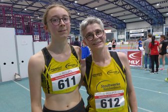 Reichenbacher Geherinnen bereit für die Deutschen Meisterschaften - Lara Ackermann (links) und Brit Schröter vom LAV sind bestens auf die deutschen Titelkämpfe vorbereitet.