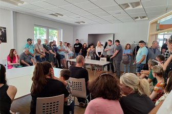 Reichenbacher Großvermieter setzt Impuls für die Jobsuche - Zum Firmen-Speeddating hatte die Wohnungsbaugenossenschaft Reichenbach eingeladen. Die Resonanz übertraf die Erwartungen. Foto: