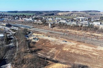 Reichenbacher werden im Oktober zum Bundeskältekompetenzzentrum informiert - Auf dem Gelände des ehemaligen Güterbahnhofs (vorn) soll eine Forschungshalle entstehen.