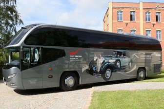 Reisebusunternehmen wirbt fürs August-Horch-Museum -