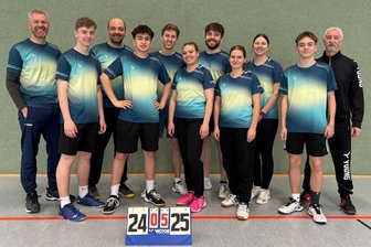 Relegation wird für Marienberger Badmintonspieler zu nervenaufreibendem Krimi - Werden auch kommende Saison in der Sachsenklasse auf Punktejagd gehen: Marienbergs Badmintonspieler.