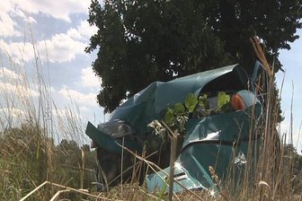 Remse: Suzuki prallt gegen zwei Bäume - 