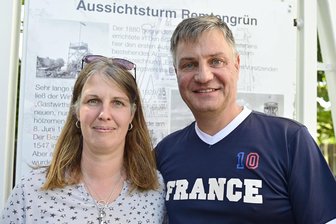 Remtengrüner Turmlauf steigt am Samstag - Kristin und Michael Renz organisieren den 4. Remtengrüner Turmlauf am Samstag.