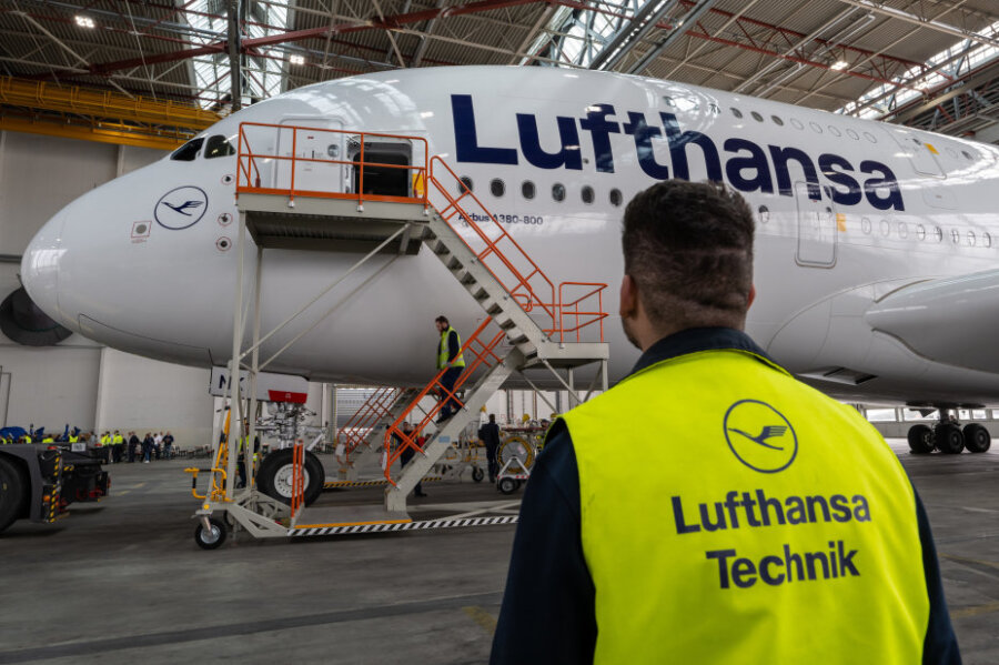 Renaissance des Riesenfliegers: Lufthansa testet A380 in Leipzig/Halle - 