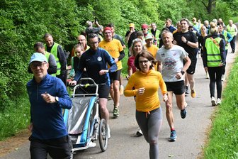 Rennen, bis man eingeholt wird: Neues Laufformat in Chemnitz - Im Stadtpark (im Foto der Parkrun) kann man am globalen Lauf „Wings for life“ teilnehmen.