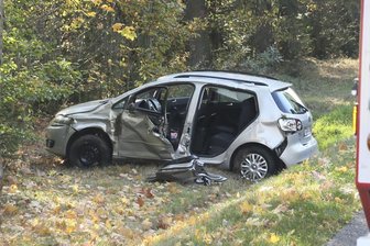 Rentner-Ehepaar bei Unfall auf B 173 schwer verletzt -