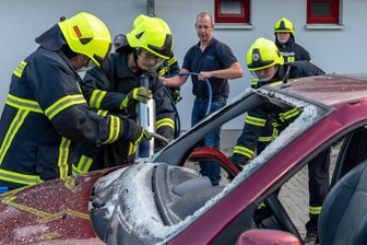 Retter testen neue Technik - 