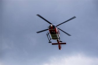 Rettungshubschrauber bei Unfall nahe Eichigt im Einsatz - Ein Rettungshubschrauber war im oberen Vogtland im Einsatz.