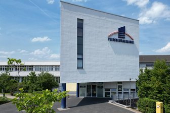 Rettungsplan: Glauchauer Virchow-Klinikum soll Zukunft der Werdauer Pleißental-Klinik sichern - In Schieflage: die Pleißental-Klinik in Werdau.