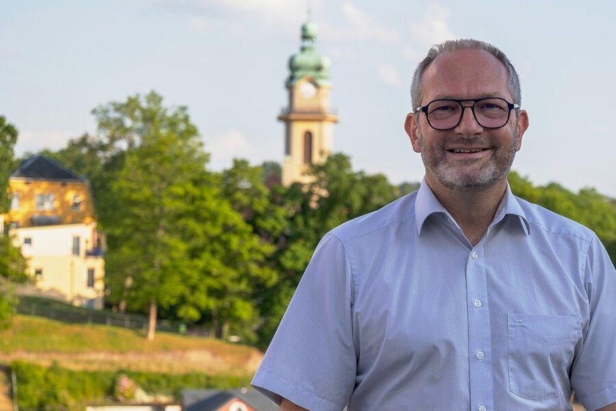 Reumtengrün: OB-Kandidat  stellt sich vor - Jens Scharff möchte im nächsten Jahr als Auerbacher Oberbürgermeister kandidieren. Er stellte sich jetzt im Ortsteil Reumtengrün vor.
