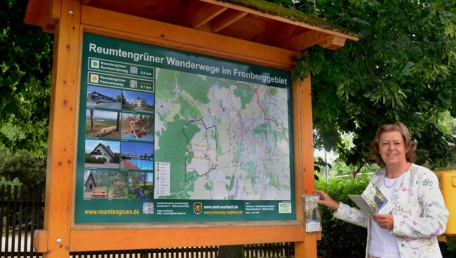 Reumtengrün wirbt fürs Wandern im Fronberggebiet - 