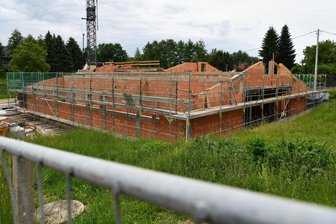 Richtfest für das neue Gerätehaus in Langenleuba-Oberhain: Ein Projekt auf der Zielgeraden - Der Neubau des Feuerwehrgerätehauses in Langenleuba-Oberhain nimmt Formen an.