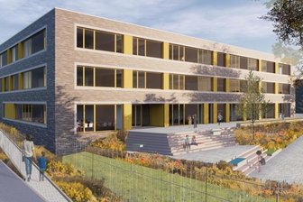 Richtfest für eine weitere Grundschule - So soll die künftige Grundschule am südlichen Sonnenberg einmal aussehen.