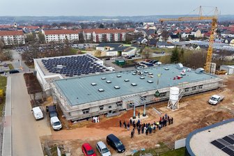 Richtfest für Millionenprojekt in Glauchau: Rudolf-Virchow-Klinikum bekommt neue Apotheke - 