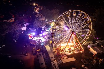 Riesenrad kehrt zurück: Überraschung für Burgstädt - Hauptattraktion auf dem Rummel zum Burgstädter Stadtfest: das Riesenrad.