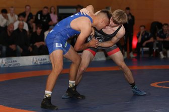 Ringer-Regionalliga: Pausa/Plauen vor heißem Duell gegen Thalheim - Sid Wetzel (links) ist eine tragende Säule der WKG Pausa/Plauen in der Regionalliga Mitteldeutschland.