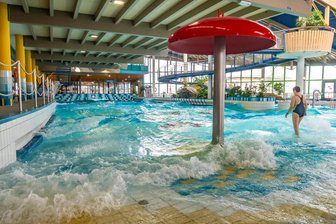 Ritterschlag für Aqua Marien: Erlebnisbad im Erzgebirge platziert sich direkt hinter weltgrößter Therme Erding - Wegen der Bauarbeiten ist das Bad aktuell weniger frequentiert.