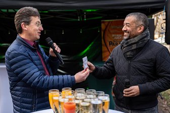Robin Szolkowy bringt Glücksmomente ins Klein-Erzgebirge in Oederan - 