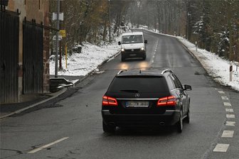 Rochlitz: Freie Fahrt an der B 175, B 107 bleibt Baustelle - Auf der B 175 in Rochlitz rollt seit Freitag der Verkehr wieder ungehindert.